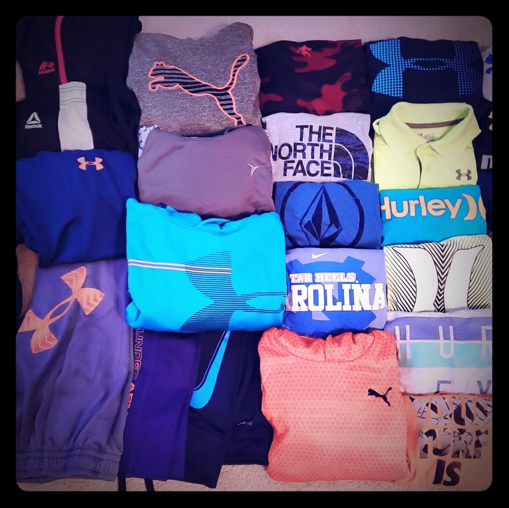 HUGE Kids Athletic Clothing Lot